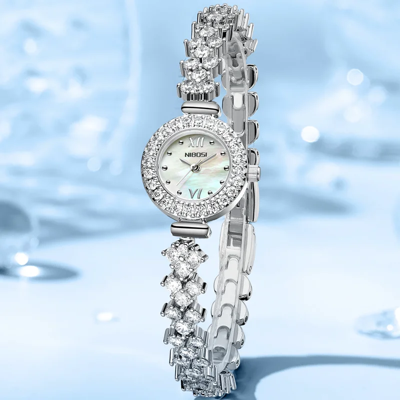 NIBOSI Women Watches Luxury Small Face Elegant Quartz Diamond Watch For Ladies Icy Look Party Jewelry Mini Babe Cute Arm Clock
NIBOSI Women Watches Luxury Small Face Elegant Quartz Diamond Watch For Ladies Icy Look Party Jewelry Mini Babe Cute Arm Clock