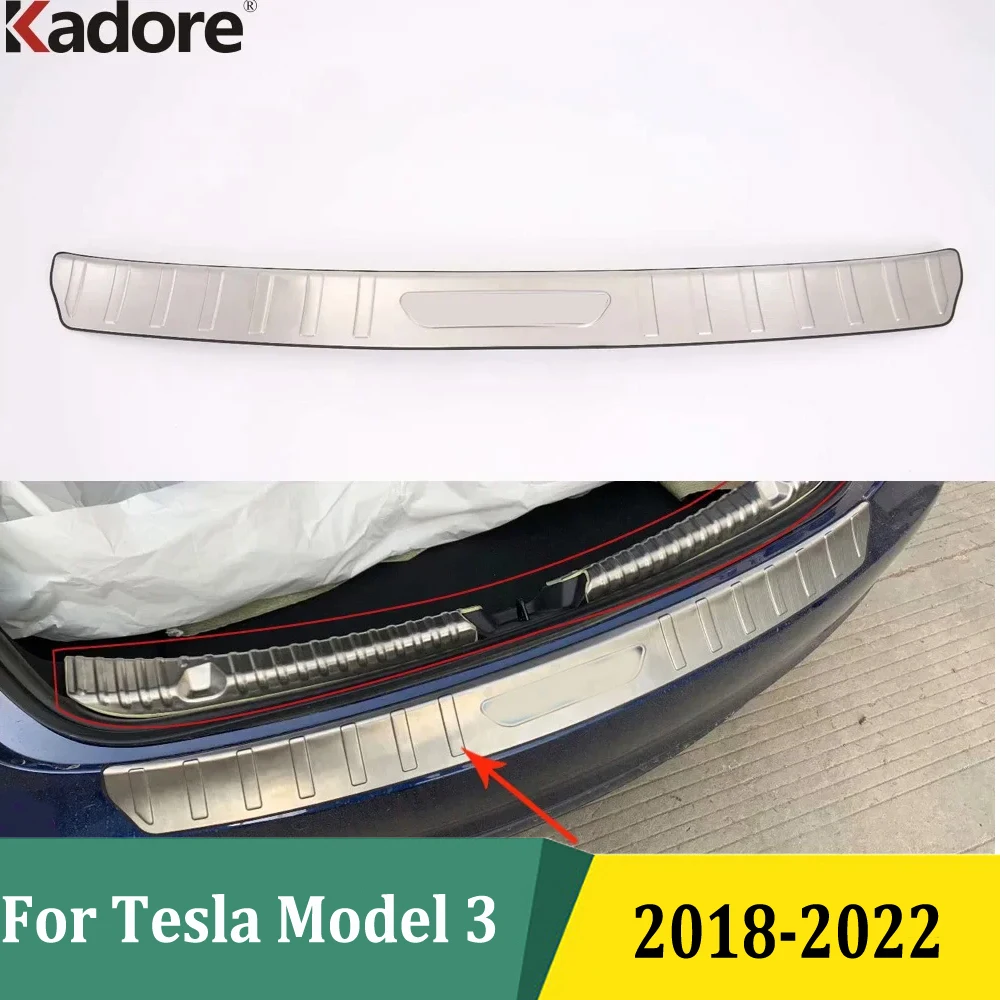 Внешняя защитная пластина заднего бампера для Tesla Model 3 2018 2019 2020 2021 2022
Внешняя защитная пластина заднего бампера для Tesla Model 3 2018 2019 2020 2021 2022