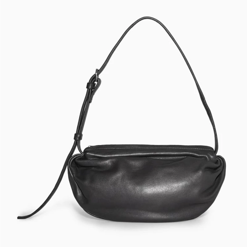 2026 New High-quality Leather Pleated Hand Grip Half-moon Shoulder Bag Light Luxury Fashion Simple Cross-body Bag For Women Tide
2026 New High-quality Leather Pleated Hand Grip Half-moon Shoulder Bag Light Luxury Fashion Simple Cross-body Bag For Women Tide