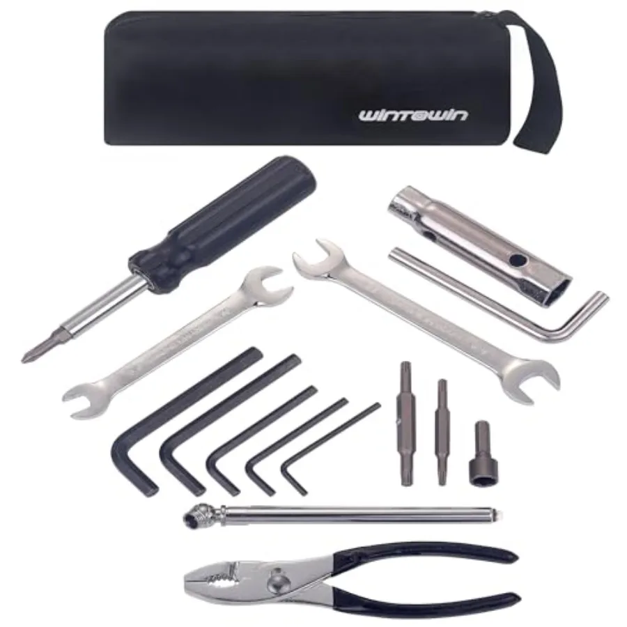 Comprehensive Motorcycle Repair Tool Kit for Harley Davidson Models: Essential Roadside Emergency Tools for OntheGo Bike Mainte
Comprehensive Motorcycle Repair Tool Kit for Harley Davidson Models: Essential Roadside Emergency Tools for OntheGo Bike Mainte