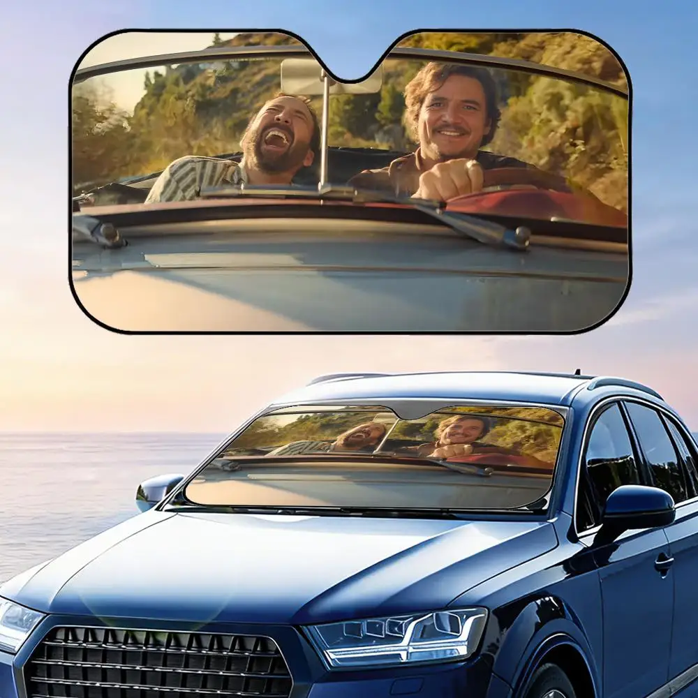 Солнцезащитный козырек P-Pedro Pascal, многоразовый, из алюминиевой фольги, с защитой от УФ-излучения, трехслойная теплоизоляция, солнцезащитные шторки для лобового стекла
Солнцезащитный козырек P-Pedro Pascal, многоразовый, из алюминиевой фольги, с защитой от УФ-излучения, трехслойная теплоизоляция, солнцезащитные шторки для лобового стекла