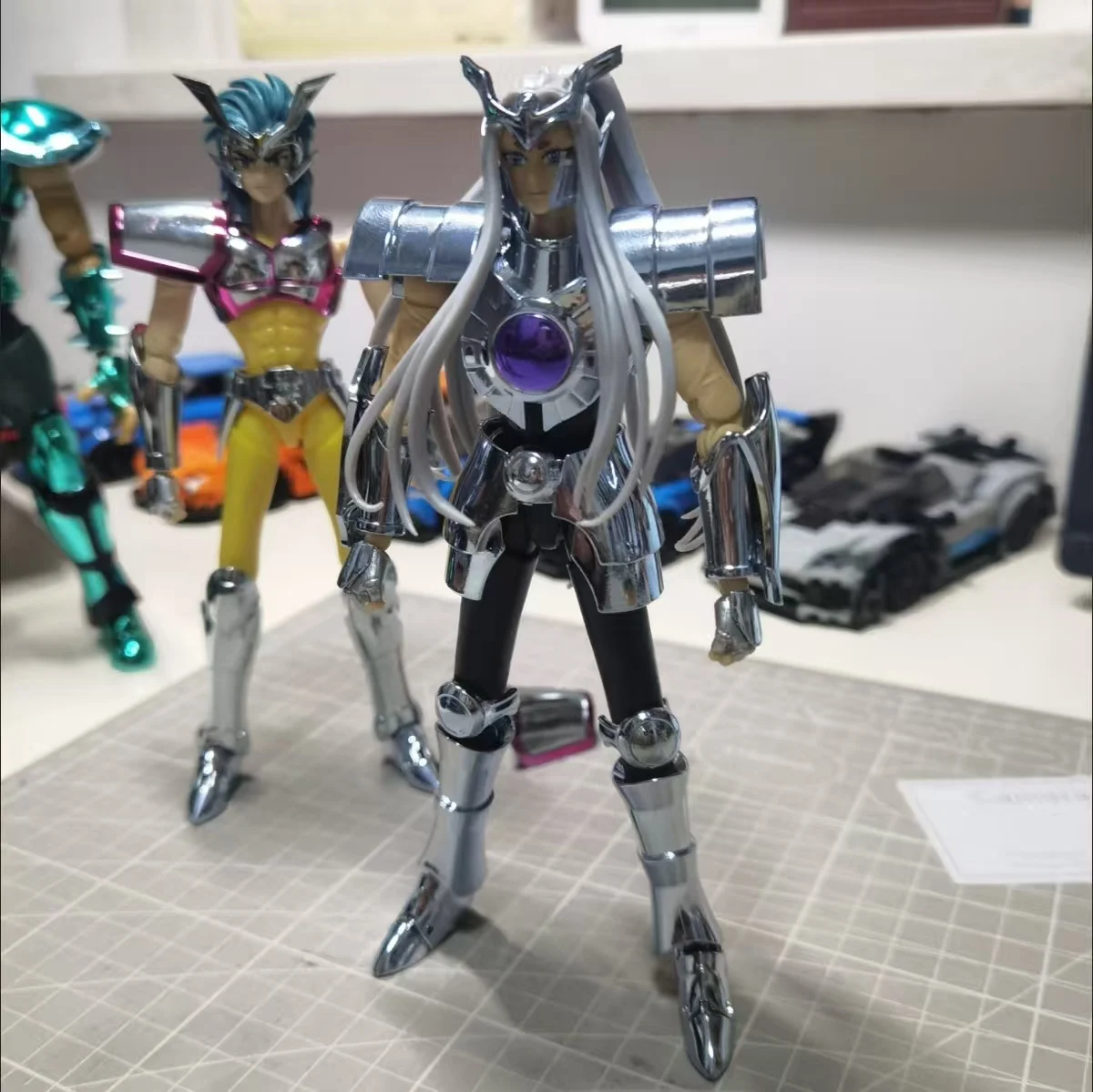 In Stock CS Model Saint Seiya Myth Cloth Altar Hakuri EX The Lost Canvas/LC Silver Zodiac Knights Action Figure
In Stock CS Model Saint Seiya Myth Cloth Altar Hakuri EX The Lost Canvas/LC Silver Zodiac Knights Action Figure