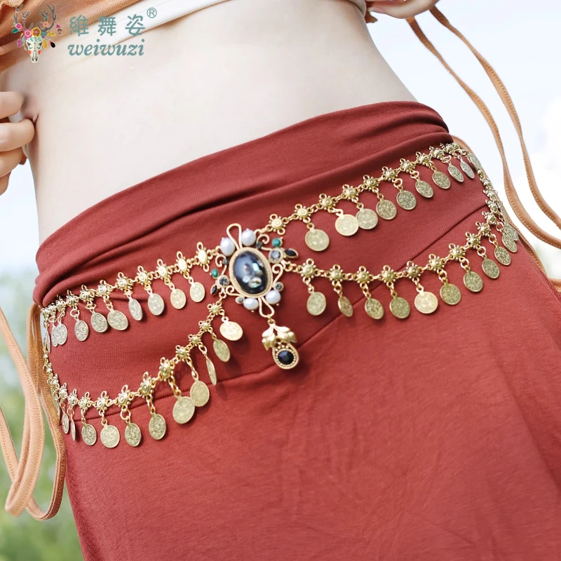 Belly Dancing Performance Accessories for Women's Retro Style Gold and Silver Coin Waist Chain Oriental Dance Performance Belt
Belly Dancing Performance Accessories for Women's Retro Style Gold and Silver Coin Waist Chain Oriental Dance Performance Belt
