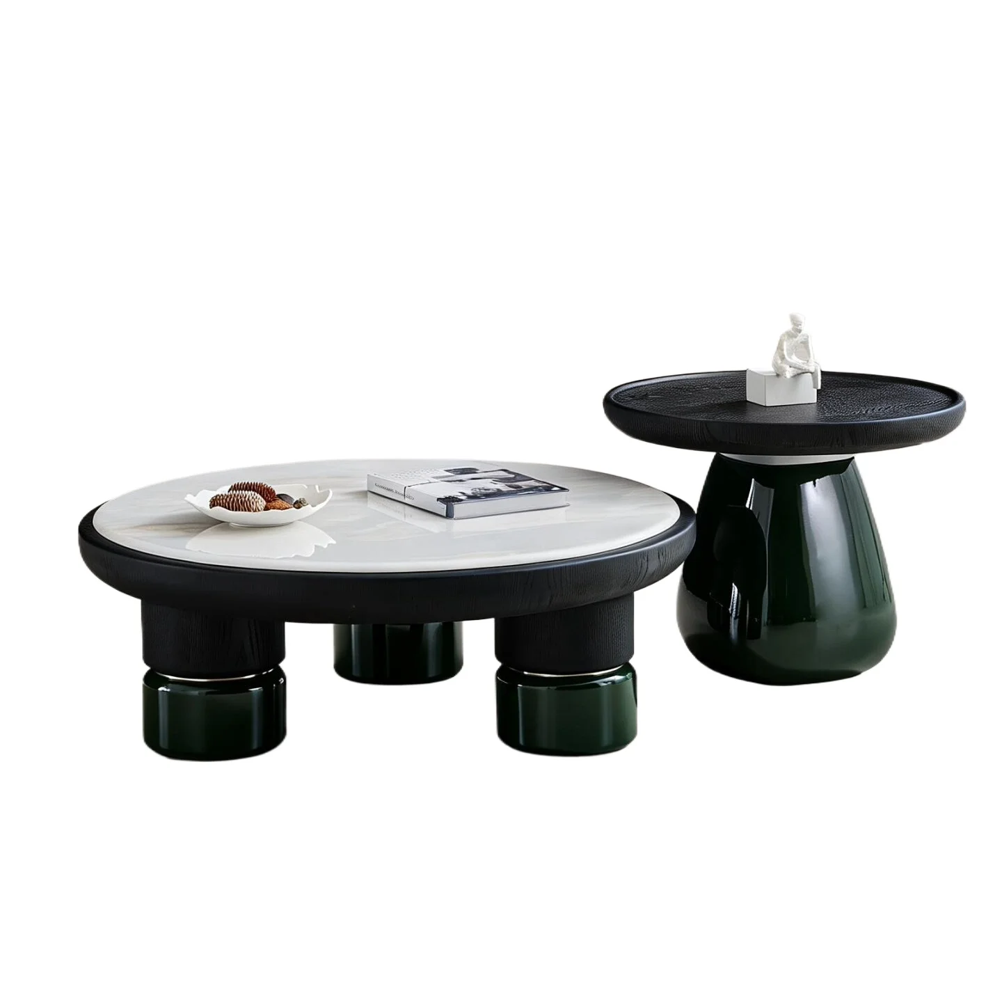 Luxury stone tea table, living room, home decor, Italian light luxury high sense artistic size, circular combination, side table
Luxury stone tea table, living room, home decor, Italian light luxury high sense artistic size, circular combination, side table
