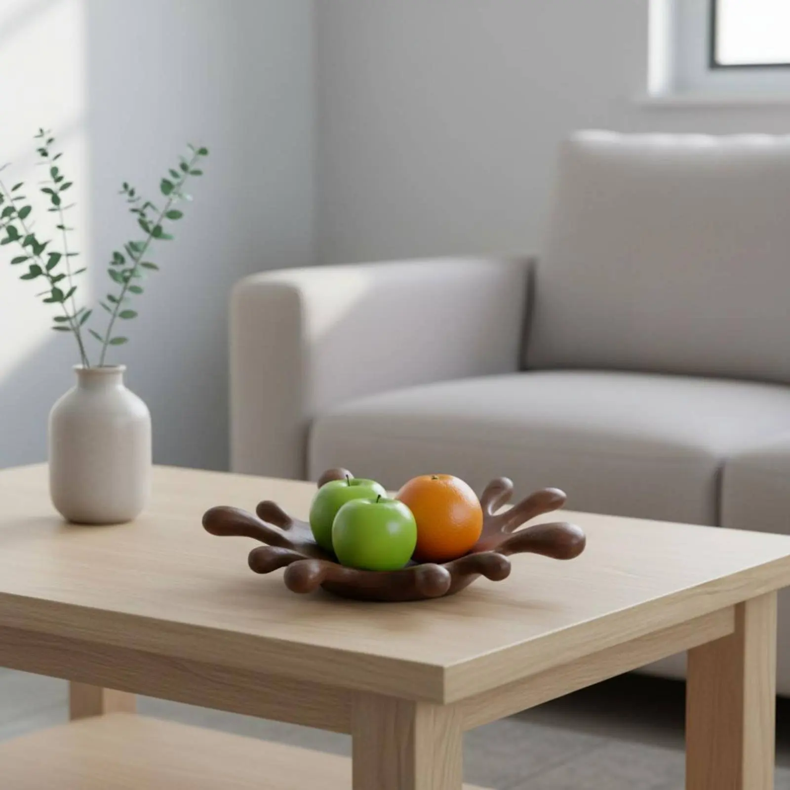 Wood Grain Droplet Bowl Creative Design Droplet Fruit Dish Irregular Wood Bowl Tabletop Accent Wooden Splash Dish Rustic Design
Wood Grain Droplet Bowl Creative Design Droplet Fruit Dish Irregular Wood Bowl Tabletop Accent Wooden Splash Dish Rustic Design
