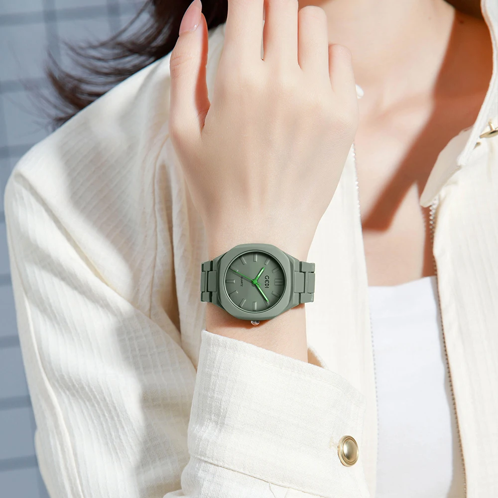Dopamine fashion women's watch simple niche high value candy color watch ladies waterproof quartz watch
Dopamine fashion women's watch simple niche high value candy color watch ladies waterproof quartz watch
