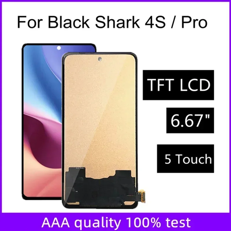 6,67 "TFT ЖК-дисплей для Xiaomi Black Shark 4S Pro ЖК-дисплей с цифровым преобразователем сенсорного экрана для Black Shark 4S ЖК-дисплей
6,67 "TFT ЖК-дисплей для Xiaomi Black Shark 4S Pro ЖК-дисплей с цифровым преобразователем сенсорного экрана для Black Shark 4S ЖК-дисплей