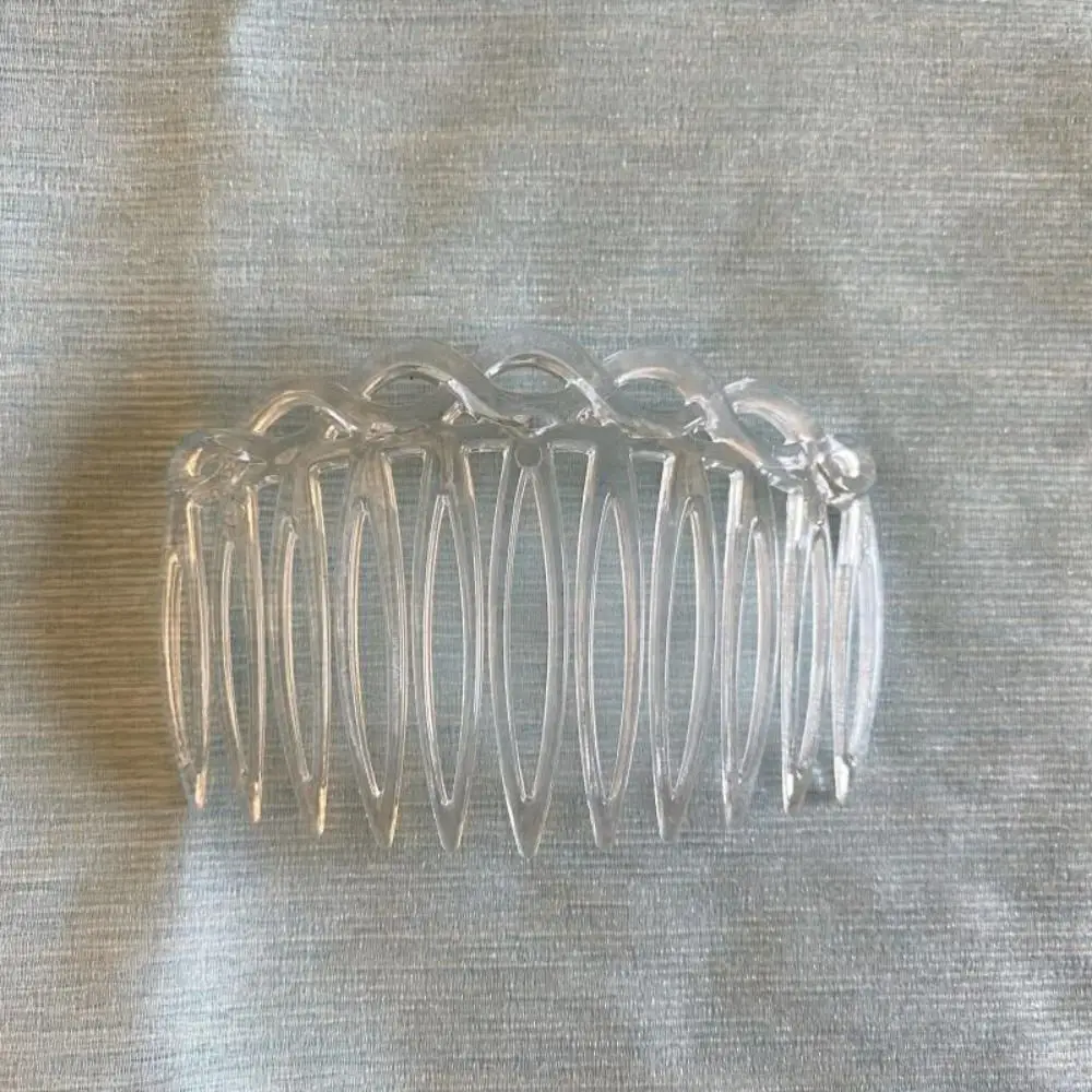 Multi-purpose 11 Teeth Simple Hair Clip Combs Plastic Versatile Inserted Combs Durable French Vintage Weaving Hairpins Women
Multi-purpose 11 Teeth Simple Hair Clip Combs Plastic Versatile Inserted Combs Durable French Vintage Weaving Hairpins Women