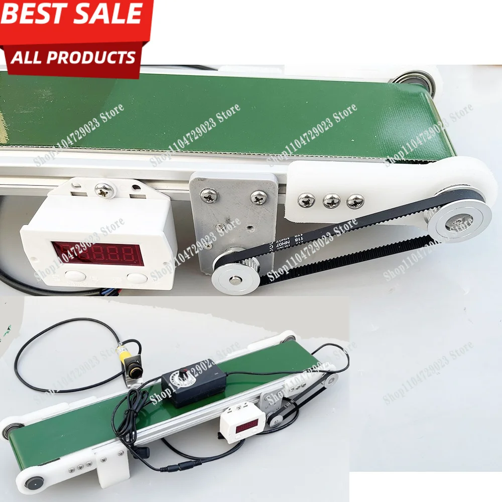 Small desktop conveyor belt assembly line conveyor with photoelectric counting PP plastic automatic friction test tool
Small desktop conveyor belt assembly line conveyor with photoelectric counting PP plastic automatic friction test tool