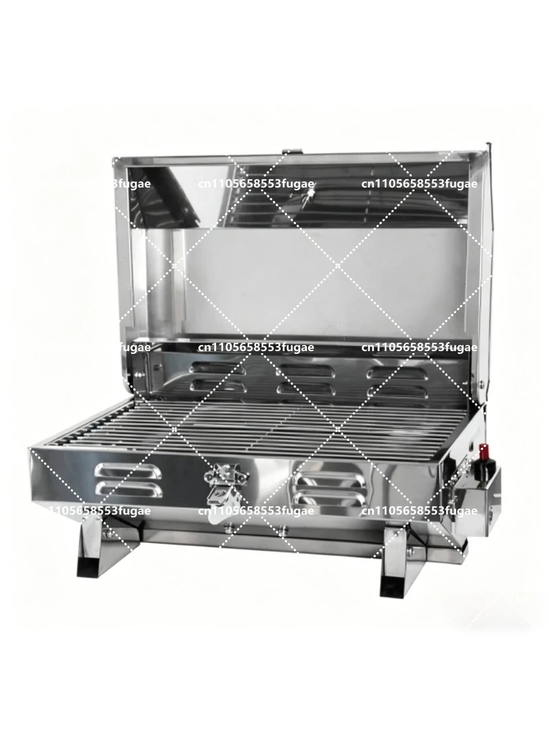 Stainless Steel Outdoor Grill Portable Gas Cassette Grill with Rod Holder Rod Insertion Marine Grill
Stainless Steel Outdoor Grill Portable Gas Cassette Grill with Rod Holder Rod Insertion Marine Grill