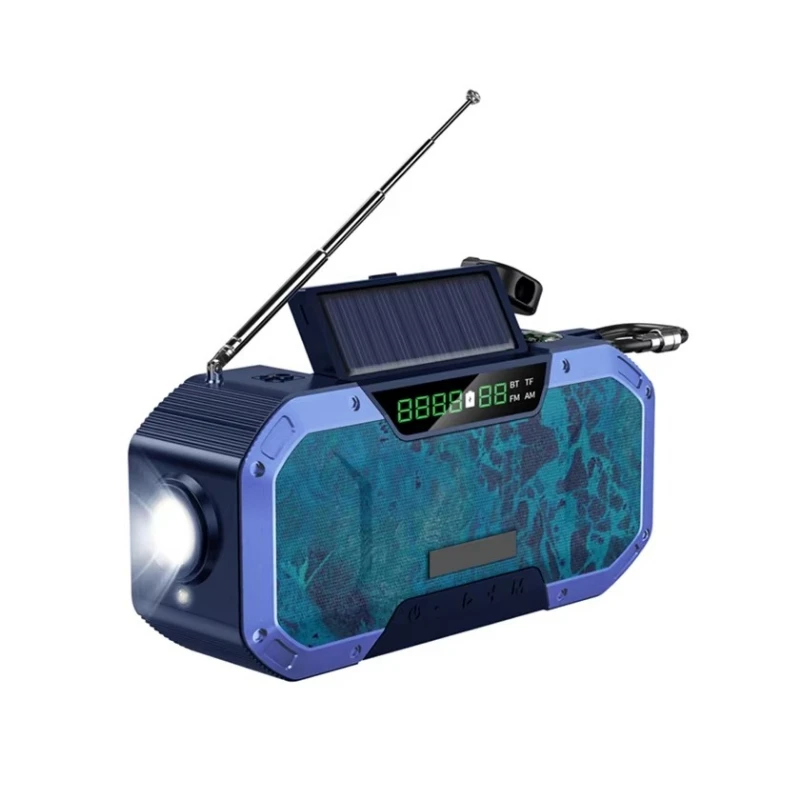 Global Digital FM Radio Emergency Broadcast Multifunction Speaker Solar Radio Strap
Global Digital FM Radio Emergency Broadcast Multifunction Speaker Solar Radio Strap