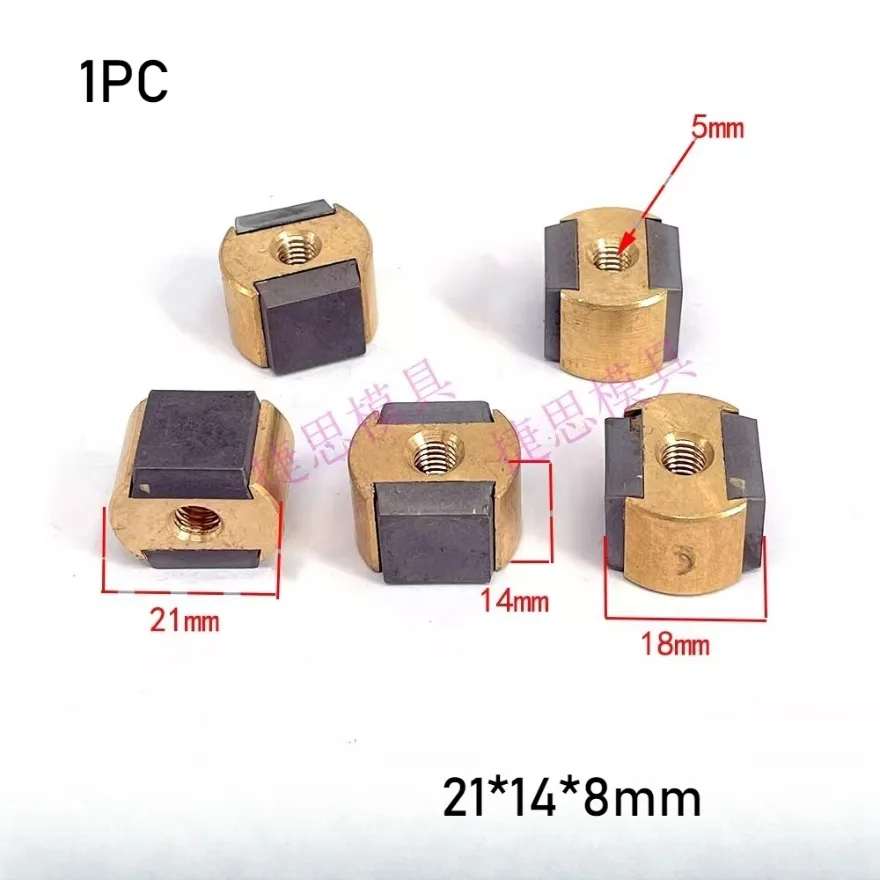 Wire EDM Accessory For Beijing Dimon Carter Conductive Block Assembly 21*14*18mm 1PC
Wire EDM Accessory For Beijing Dimon Carter Conductive Block Assembly 21*14*18mm 1PC