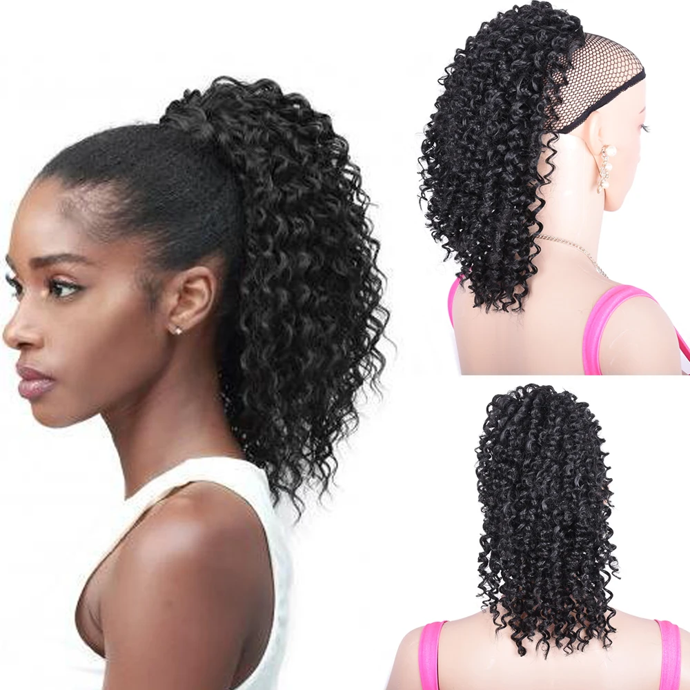 Synthetic Puff Afro Kinky Curly Drawstring Ponytail Synthetic Clip in Pony Tail African American Hair Extension
Synthetic Puff Afro Kinky Curly Drawstring Ponytail Synthetic Clip in Pony Tail African American Hair Extension