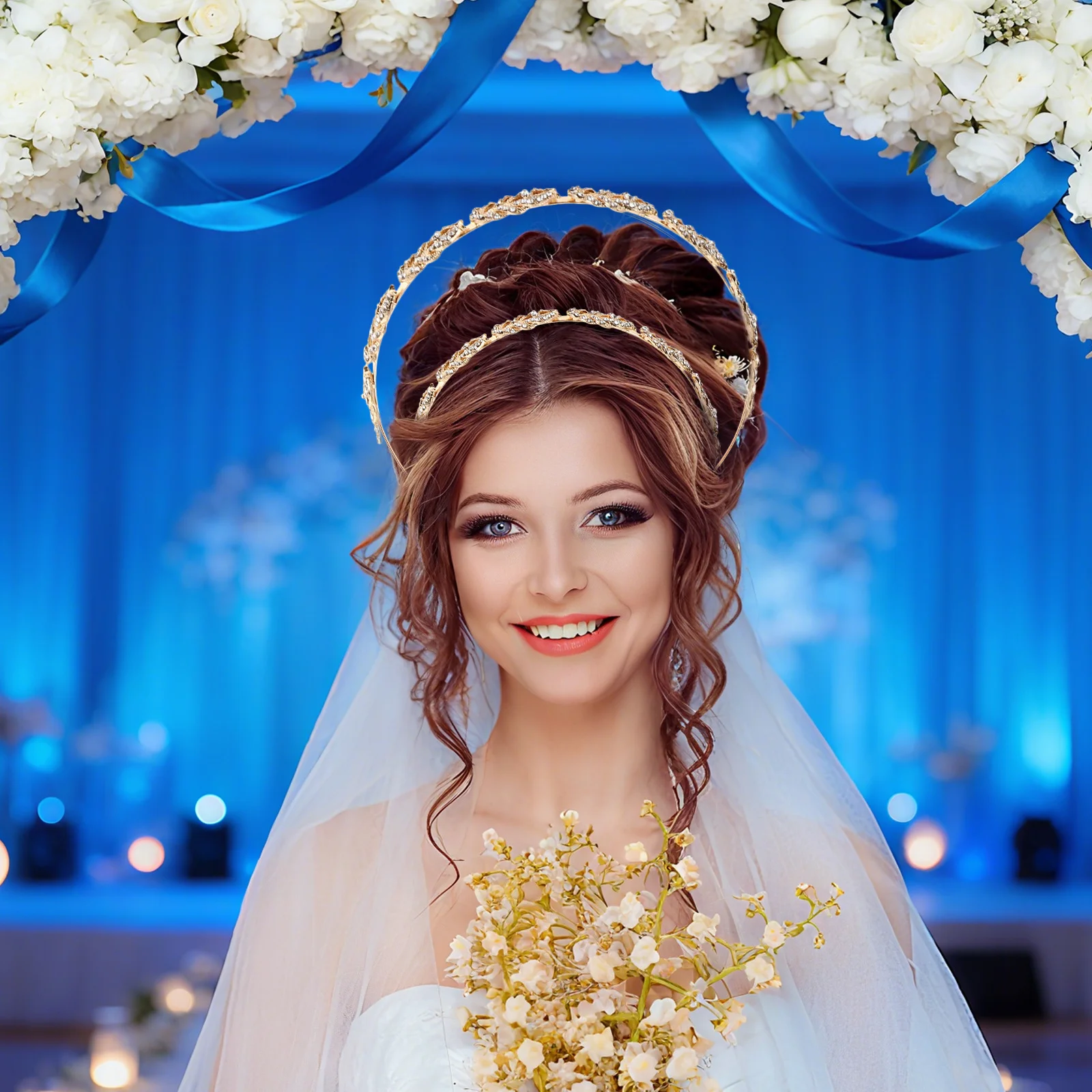 2Pcs Headband Simple Style Alloy Bridal Crown Wedding Headdress Elegant Party Hair Jewelry Wedding Headband
2Pcs Headband Simple Style Alloy Bridal Crown Wedding Headdress Elegant Party Hair Jewelry Wedding Headband