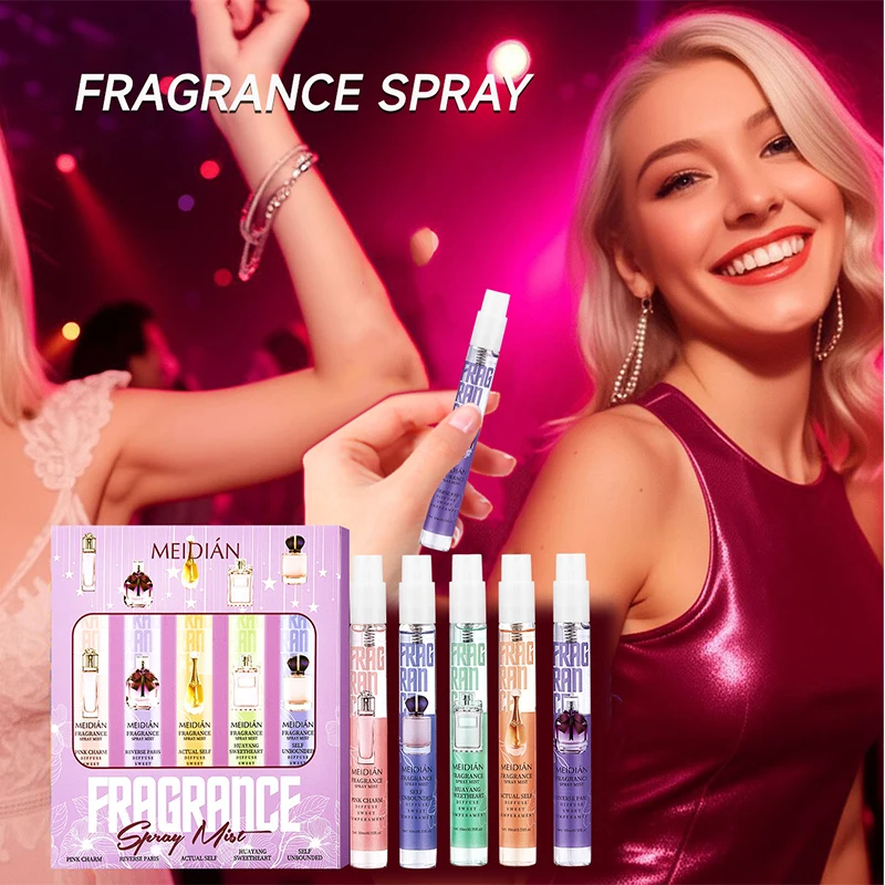 High-end Neutral Perfume Long-lasting Fragrance Fresh Floral Fragrance 10ml 5pcs Perfume Set Body Hair Spray Daily Perfume Gift
High-end Neutral Perfume Long-lasting Fragrance Fresh Floral Fragrance 10ml 5pcs Perfume Set Body Hair Spray Daily Perfume Gift