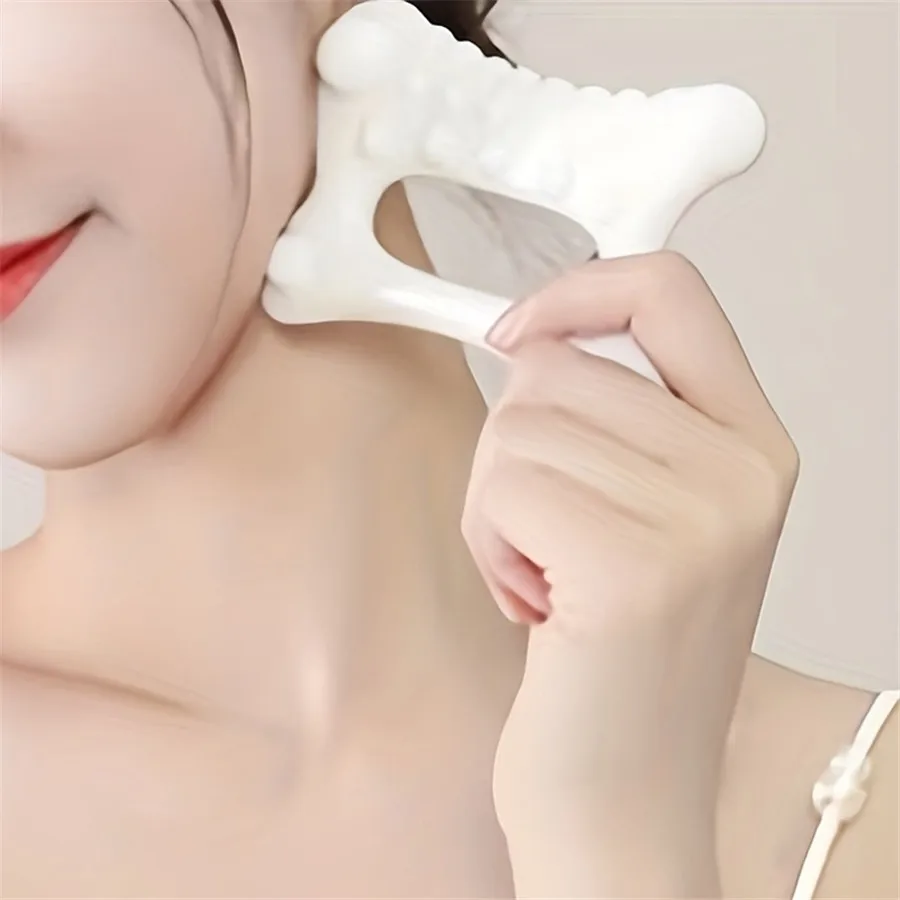 Portable Static-Free Gua Sha Massage Board for Face&Body Durable Resinous Scraping with Handheld Design Enhances Firming Skin
Portable Static-Free Gua Sha Massage Board for Face&Body Durable Resinous Scraping with Handheld Design Enhances Firming Skin