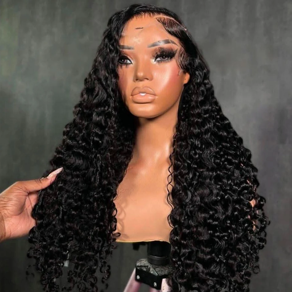 300 Density 36 Inch Deep Wave 13x4 13x6 hd Lace Frontal Wigs 100% Human Hair 5x5 Glueless Ready To Wear Curly 4x4 Lace Front Wig
300 Density 36 Inch Deep Wave 13x4 13x6 hd Lace Frontal Wigs 100% Human Hair 5x5 Glueless Ready To Wear Curly 4x4 Lace Front Wig