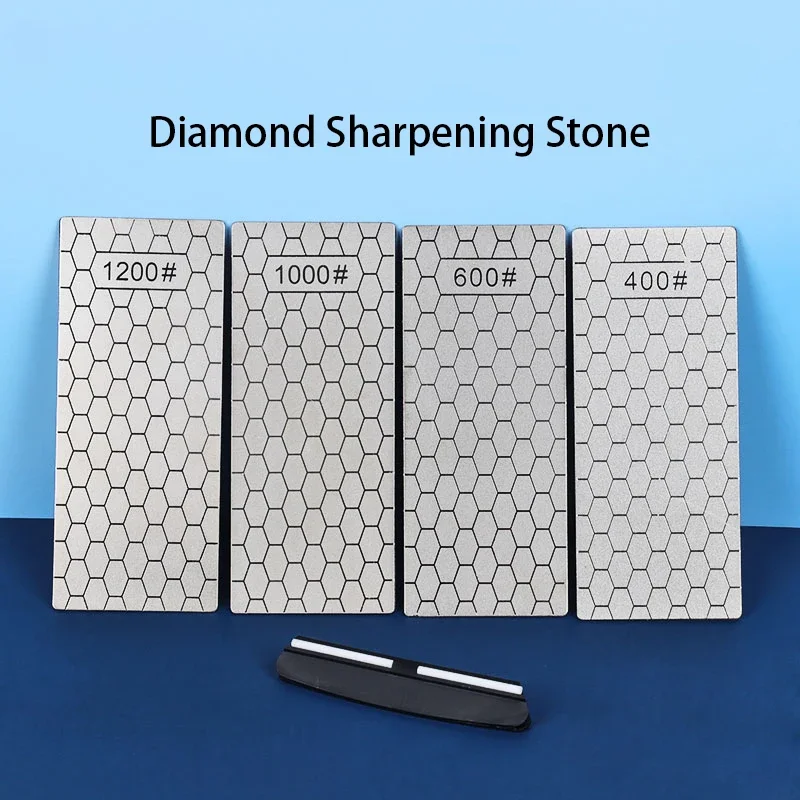 Diamond Knife Sharpener Sharpening Stone Grinding Kitchen Tools Accessories Gadgets 1- 4Pcs Set Grit 200-2000 Fine Whetstone
Diamond Knife Sharpener Sharpening Stone Grinding Kitchen Tools Accessories Gadgets 1- 4Pcs Set Grit 200-2000 Fine Whetstone