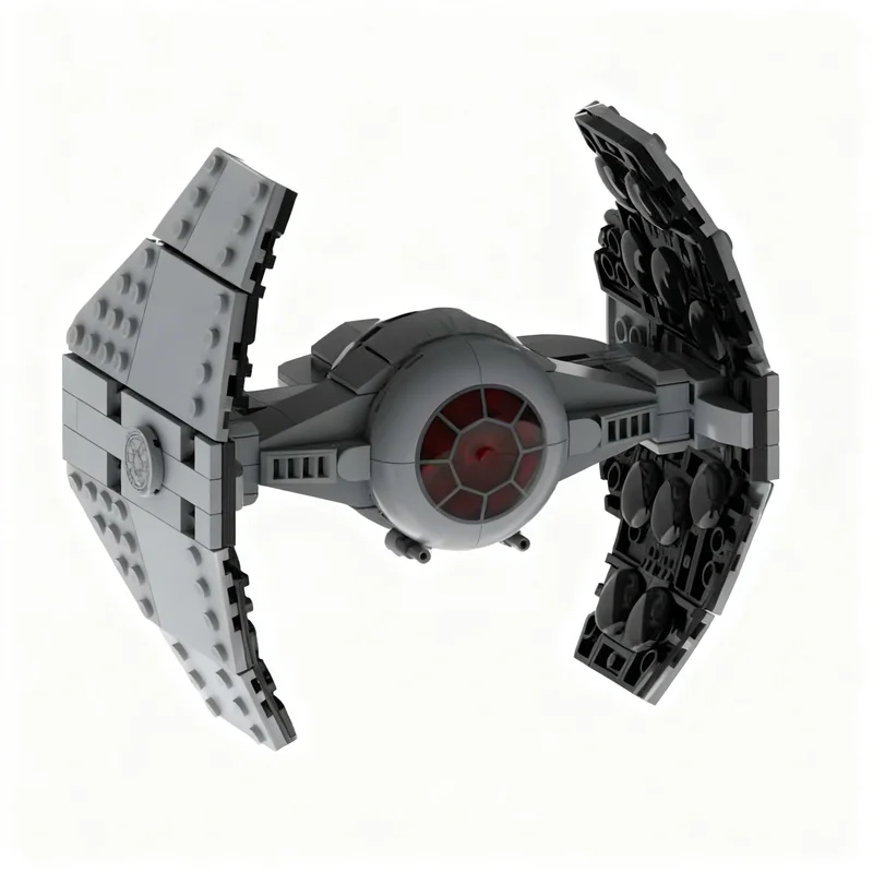 293PCS MOC Space Battle Tie Ad V1 Inquisitors Model Building Blocks Display DIY Creative Building Blocks Gift Decoration Home
293PCS MOC Space Battle Tie Ad V1 Inquisitors Model Building Blocks Display DIY Creative Building Blocks Gift Decoration Home