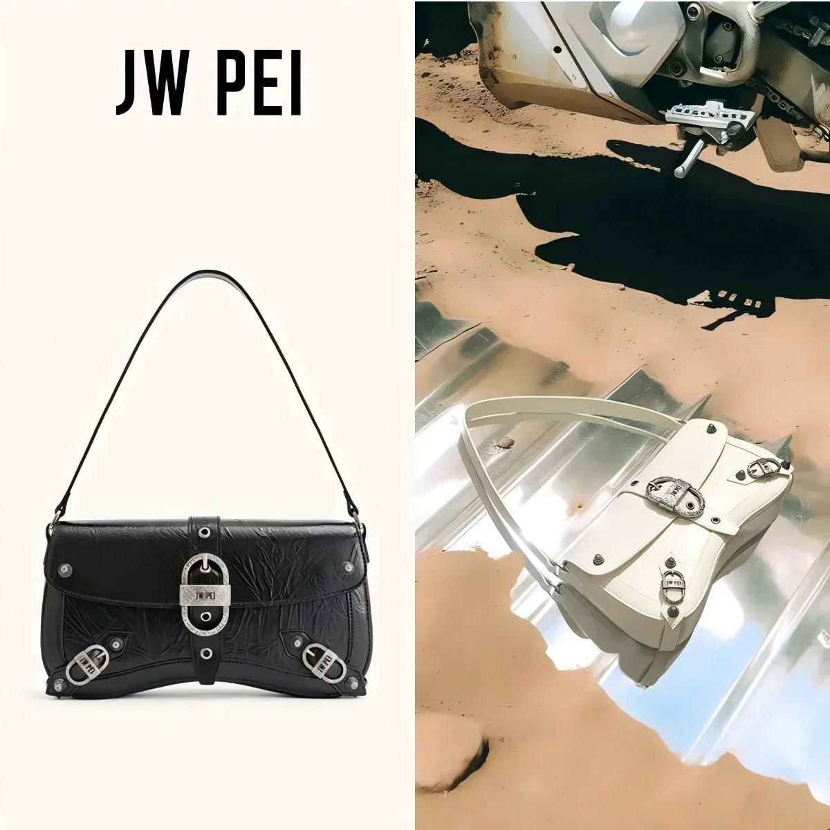2026JW PEI Женская кожаная сумка с заклепками, модная, повседневная, наплечная, кроссбоди, сумка-багет, сумка-лоукотчелл, сумка-хобо
2026JW PEI Женская кожаная сумка с заклепками, модная, повседневная, наплечная, кроссбоди, сумка-багет, сумка-лоукотчелл, сумка-хобо