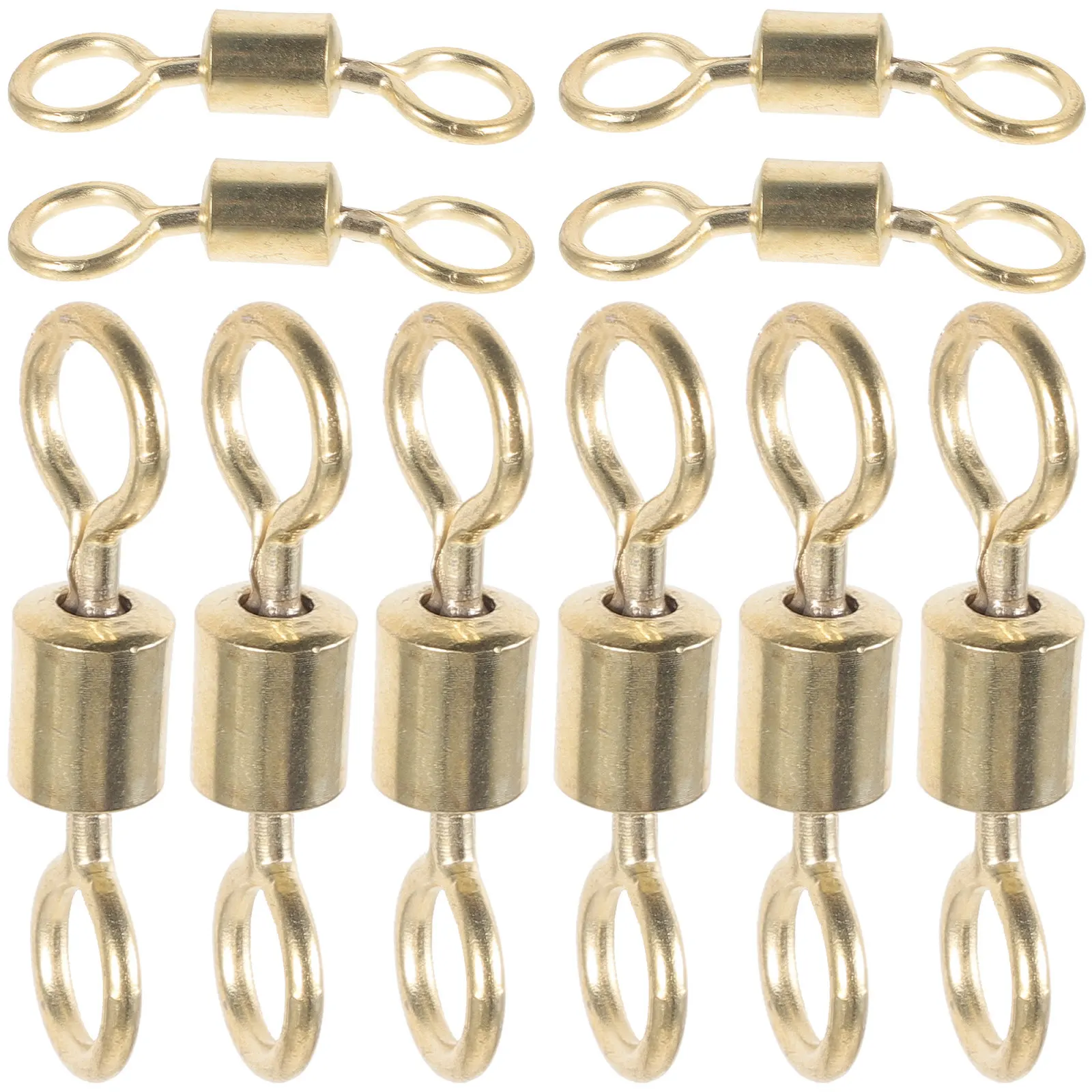 10Pcs Fishing Swivel Ring Iron Strength Quick Lock Rotating Cast Net Joint Small Fishing Connector Bearing Bait Link
10Pcs Fishing Swivel Ring Iron Strength Quick Lock Rotating Cast Net Joint Small Fishing Connector Bearing Bait Link