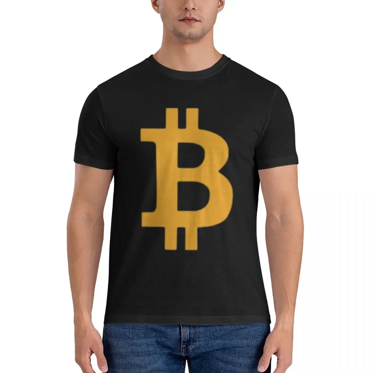 Bitcoin Logo - Plain And Simple T-Shirt for Men Cotton Oversized T Shirts Men's Short Sleeve Crew Neck Summer Clothes Tops S-6XL
Bitcoin Logo - Plain And Simple T-Shirt for Men Cotton Oversized T Shirts Men's Short Sleeve Crew Neck Summer Clothes Tops S-6XL