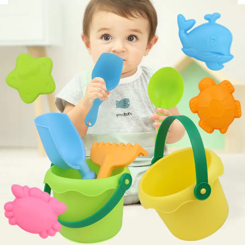 Children Beach Toys 8 Pcs Kit Baby Summer Digging Sand Tool with Shovel Water Game Play Outdoor Toy Set for Boys Girls New
Children Beach Toys 8 Pcs Kit Baby Summer Digging Sand Tool with Shovel Water Game Play Outdoor Toy Set for Boys Girls New