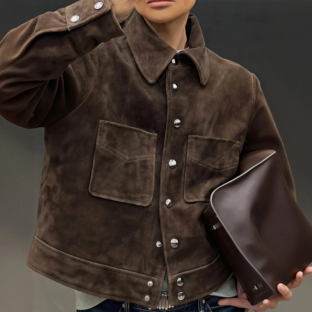 Women's Long Sleeve Lapel Coat Autumn Comfortable Loose Fit Daily Button Pocket Plain Coats
Women's Long Sleeve Lapel Coat Autumn Comfortable Loose Fit Daily Button Pocket Plain Coats