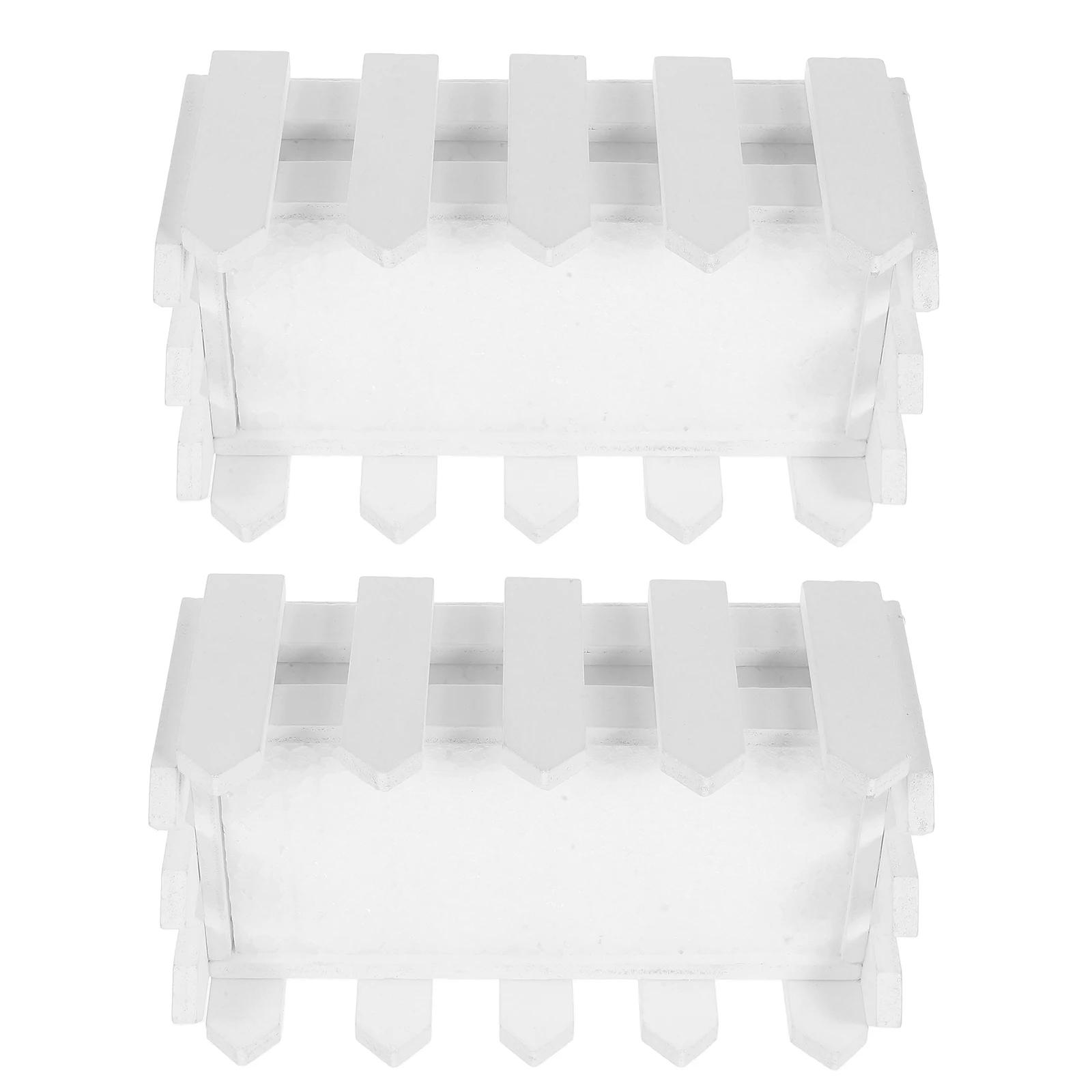 2pcs Wooden Picket Fence Flower Pot Window Box Planter Diy Container For Artificial Plants Garden Balcony Decor Wood Flower
2pcs Wooden Picket Fence Flower Pot Window Box Planter Diy Container For Artificial Plants Garden Balcony Decor Wood Flower