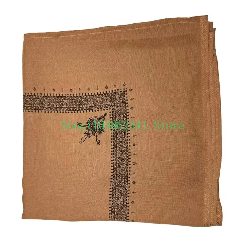 652F Unisex Shemagh Scarf 132cm Hijab Head Scarf Headwrap Desert Shawl for Sun Sand Protections of Desert Environment
652F Unisex Shemagh Scarf 132cm Hijab Head Scarf Headwrap Desert Shawl for Sun Sand Protections of Desert Environment