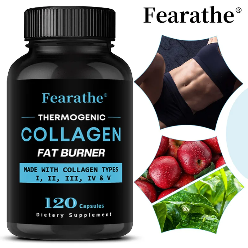 Multi-Collagen Peptides Capsules - Biotin, Keratin & Hyaluronic Acid Blend, Skin Hair Nails Joint Support, Anti-Aging 120 Counts
Multi-Collagen Peptides Capsules - Biotin, Keratin & Hyaluronic Acid Blend, Skin Hair Nails Joint Support, Anti-Aging 120 Counts