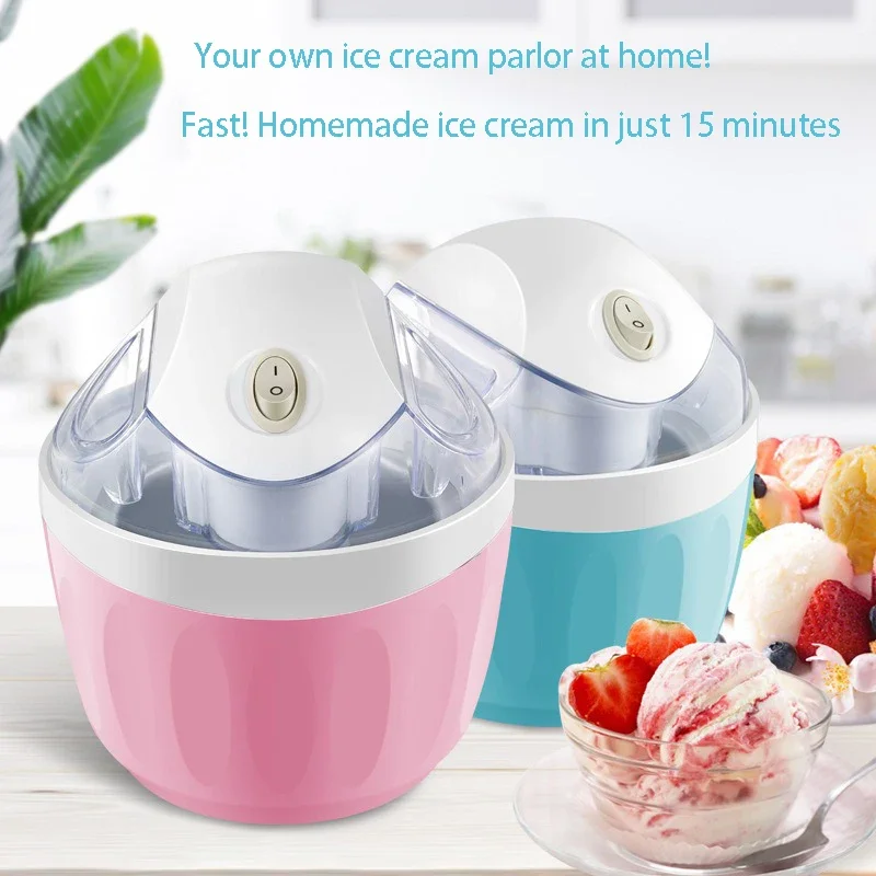 Portable Electric Ice Cream Maker DIY Ice Cream Machine Frozen Yogurt Smoothie Milkshake Machine 500ml
Portable Electric Ice Cream Maker DIY Ice Cream Machine Frozen Yogurt Smoothie Milkshake Machine 500ml