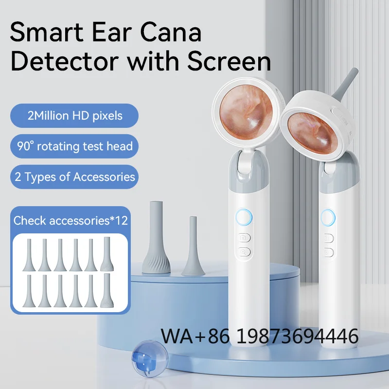 Battery powered HD ENT diagnostic kit with otoscope ophthalmoscope for household and clinical ear nose check
Battery powered HD ENT diagnostic kit with otoscope ophthalmoscope for household and clinical ear nose check