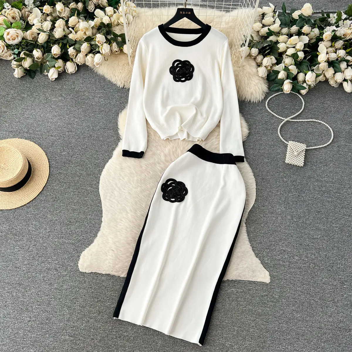 Women Skirt Set Two Piece Sets Dress Sets Short Sleeve Floral Tops High Waist Long Skirts Matching Sets Elegant Y2k Streetwear
Women Skirt Set Two Piece Sets Dress Sets Short Sleeve Floral Tops High Waist Long Skirts Matching Sets Elegant Y2k Streetwear