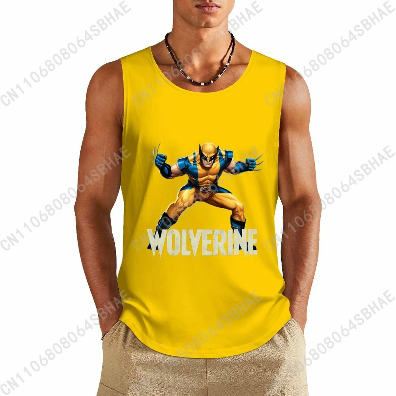 Marvel Wolverine Custom Pattern Mens Cotton Tank Top Cotton Sleeveless Shirt Men Undershirt Personalized Gifts Cosplay
Marvel Wolverine Custom Pattern Mens Cotton Tank Top Cotton Sleeveless Shirt Men Undershirt Personalized Gifts Cosplay