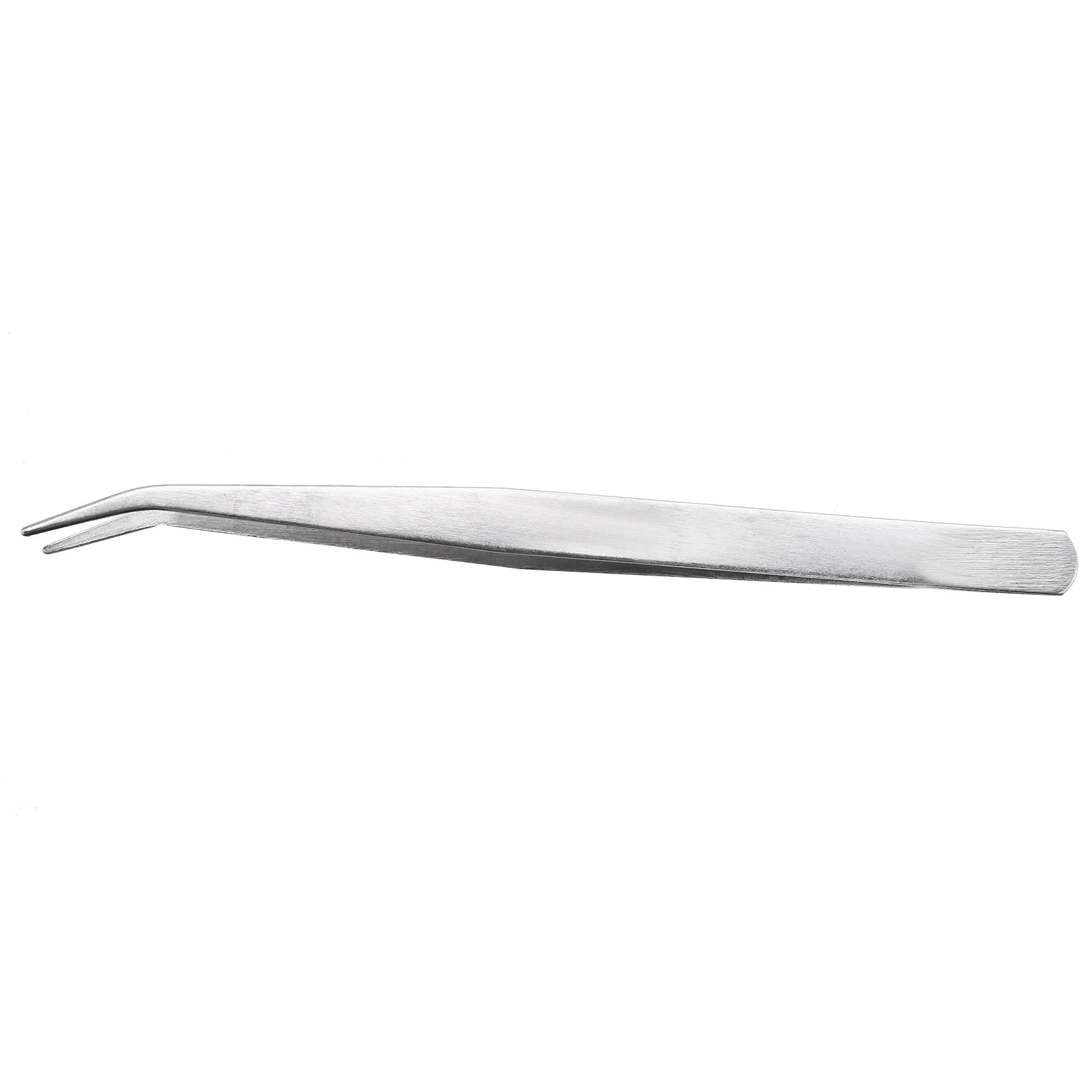 ABRW-2X 5.9 Inch Long Silver Tone Bent Curved Tip Tweezers Forceps Plier Hand Tool
ABRW-2X 5.9 Inch Long Silver Tone Bent Curved Tip Tweezers Forceps Plier Hand Tool