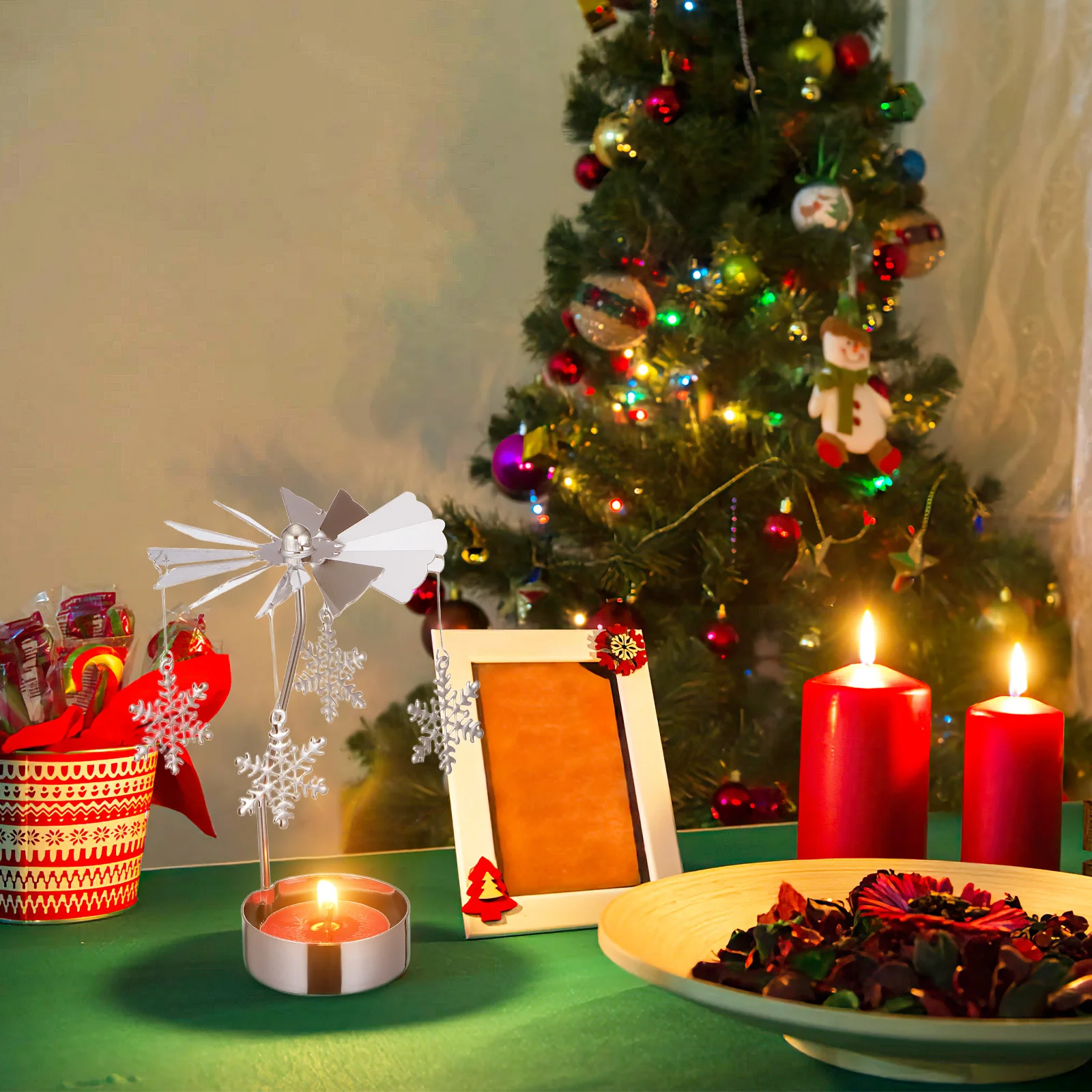 3pcs Rotating Metal Candlestick Holder Iron Decor Dining Desk Romantic Dinner Decoration European Style Party Home
3pcs Rotating Metal Candlestick Holder Iron Decor Dining Desk Romantic Dinner Decoration European Style Party Home