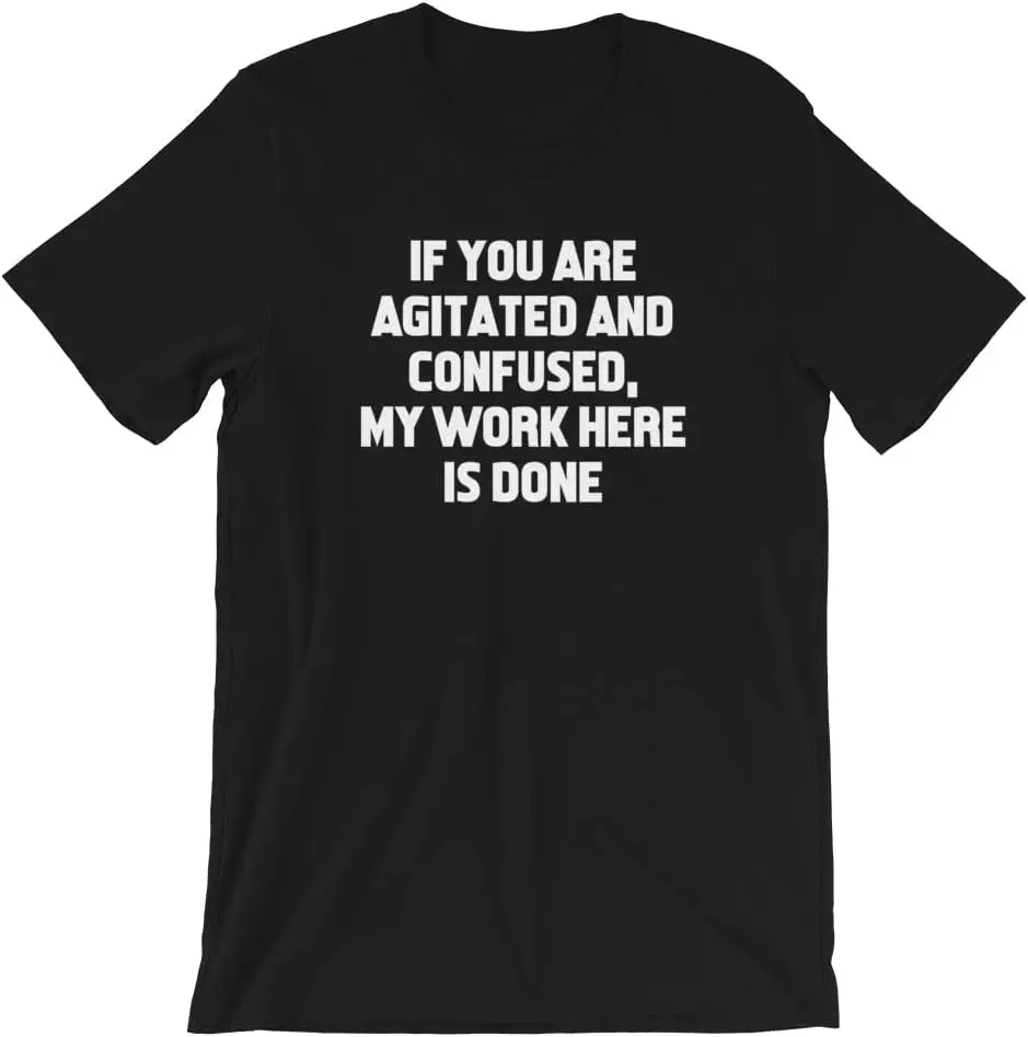 Мужские футболки Casual My Work Here is Done Новинка с короткими рукавами и рисунком
Мужские футболки Casual My Work Here is Done Новинка с короткими рукавами и рисунком