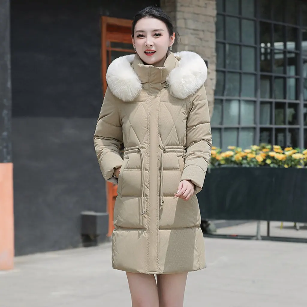 Women's Korean Style Long Fur Collar Cotton-Padded Jacket Wholesale New Bread Clothing in Stock
Women's Korean Style Long Fur Collar Cotton-Padded Jacket Wholesale New Bread Clothing in Stock