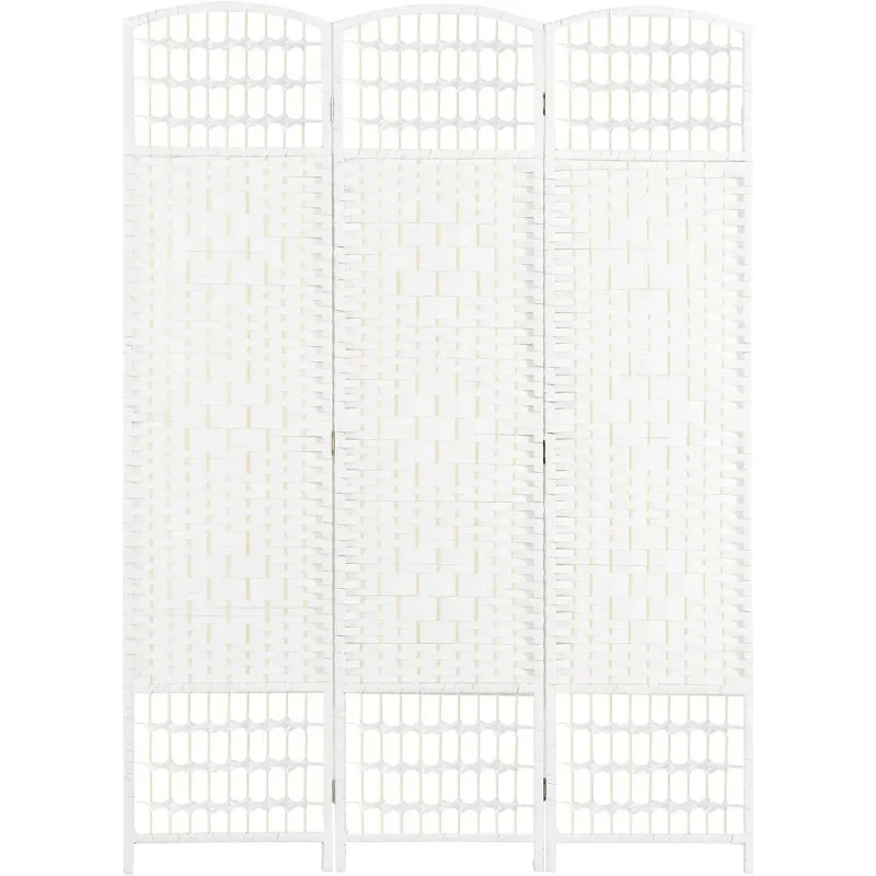 3 Panel Room Divider, Folding Privacy Screen, 5.6' Room Separator, Wave Fiber Freestanding Partition Wall Divider, White
3 Panel Room Divider, Folding Privacy Screen, 5.6' Room Separator, Wave Fiber Freestanding Partition Wall Divider, White