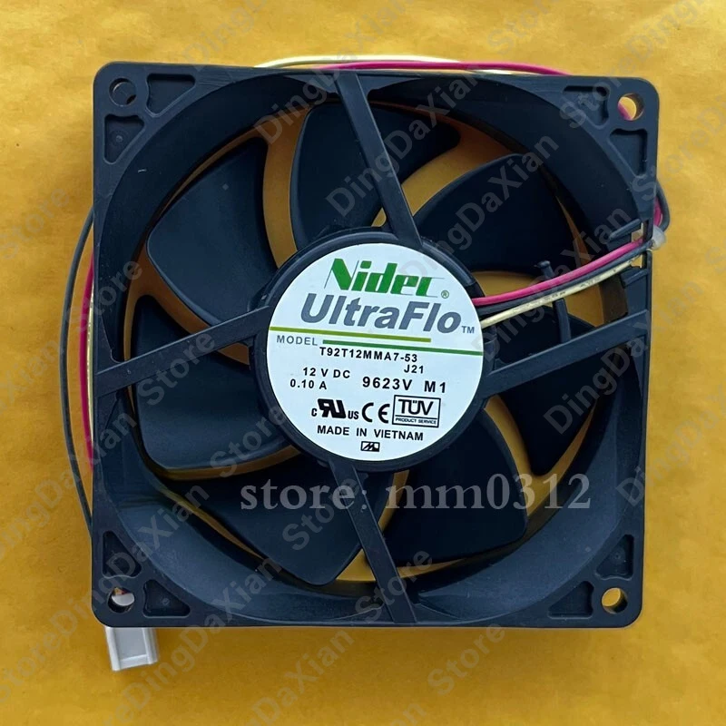 L+For NIDEC T92T12MMA7-53 DC12V 0.10A 9025 cooling fan1pcs
L+For NIDEC T92T12MMA7-53 DC12V 0.10A 9025 cooling fan1pcs