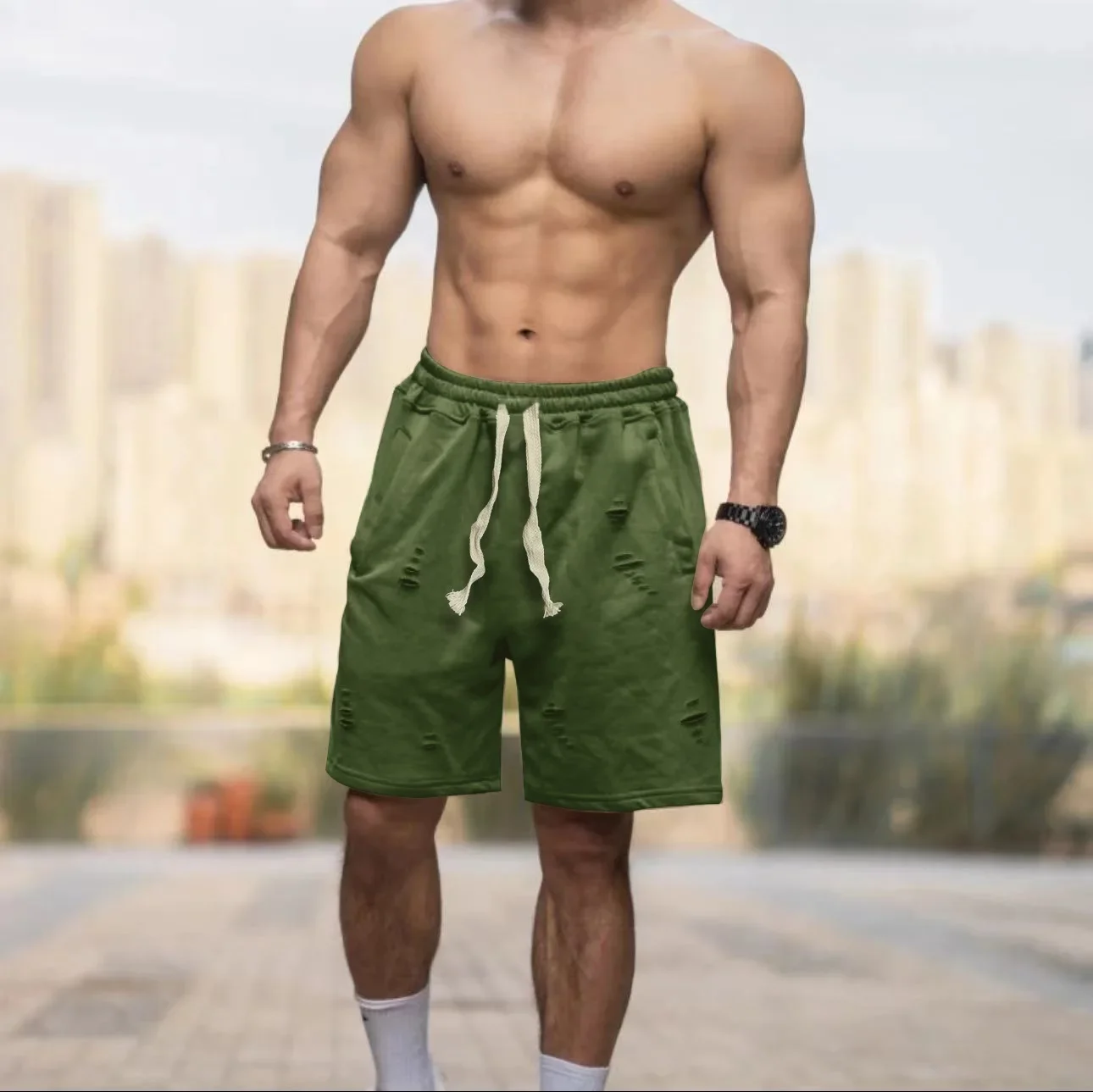 Summer Fashion Thin Men's Shorts Solid Color Shorts Loose Breathable Casual Five-Fifth Pants Trendy Sports Men's Wear
Summer Fashion Thin Men's Shorts Solid Color Shorts Loose Breathable Casual Five-Fifth Pants Trendy Sports Men's Wear