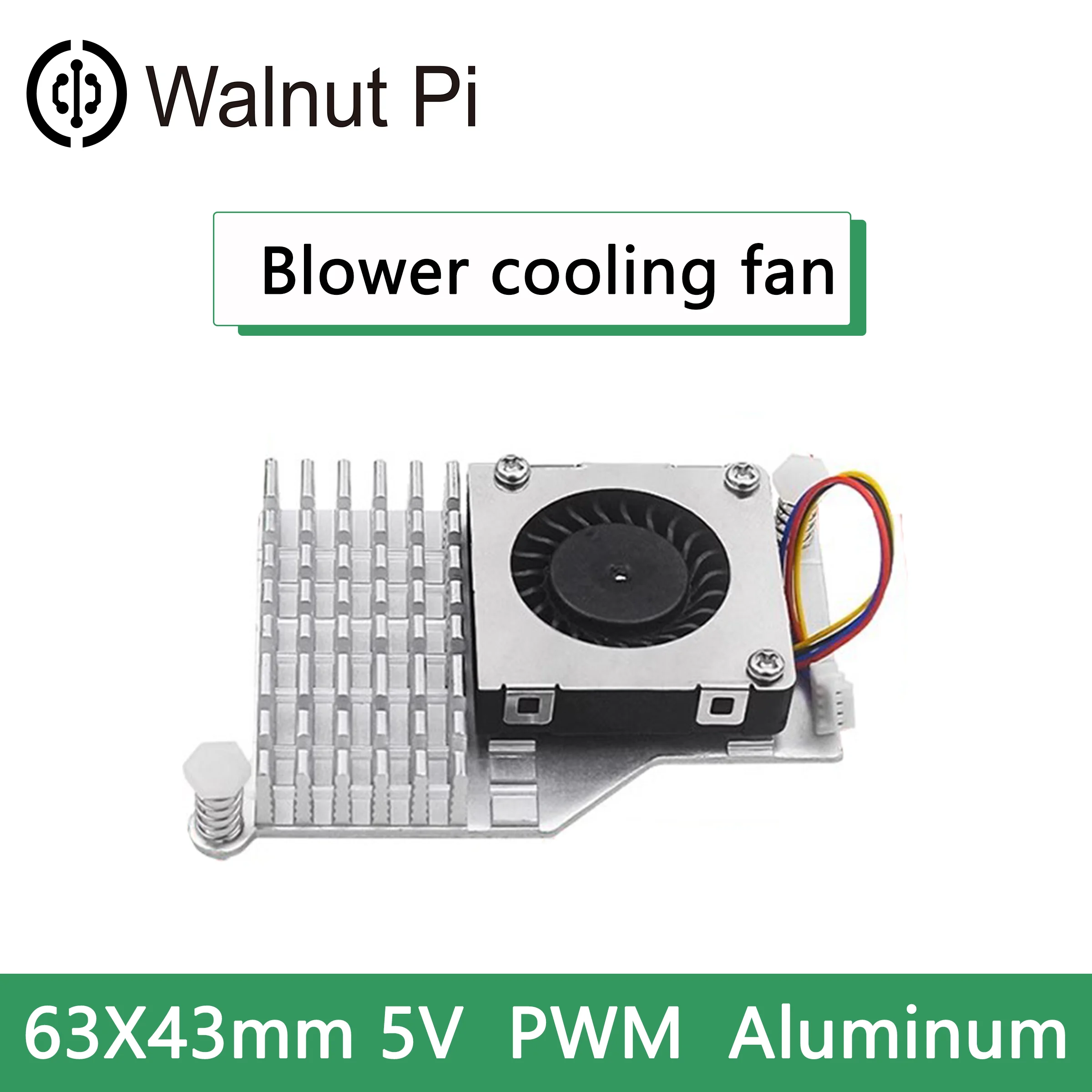 WalnutPi Walnut Pi 2B Blower Cooling Fan PWM Speed Control Compatible with Raspberry Pi 5
WalnutPi Walnut Pi 2B Blower Cooling Fan PWM Speed Control Compatible with Raspberry Pi 5