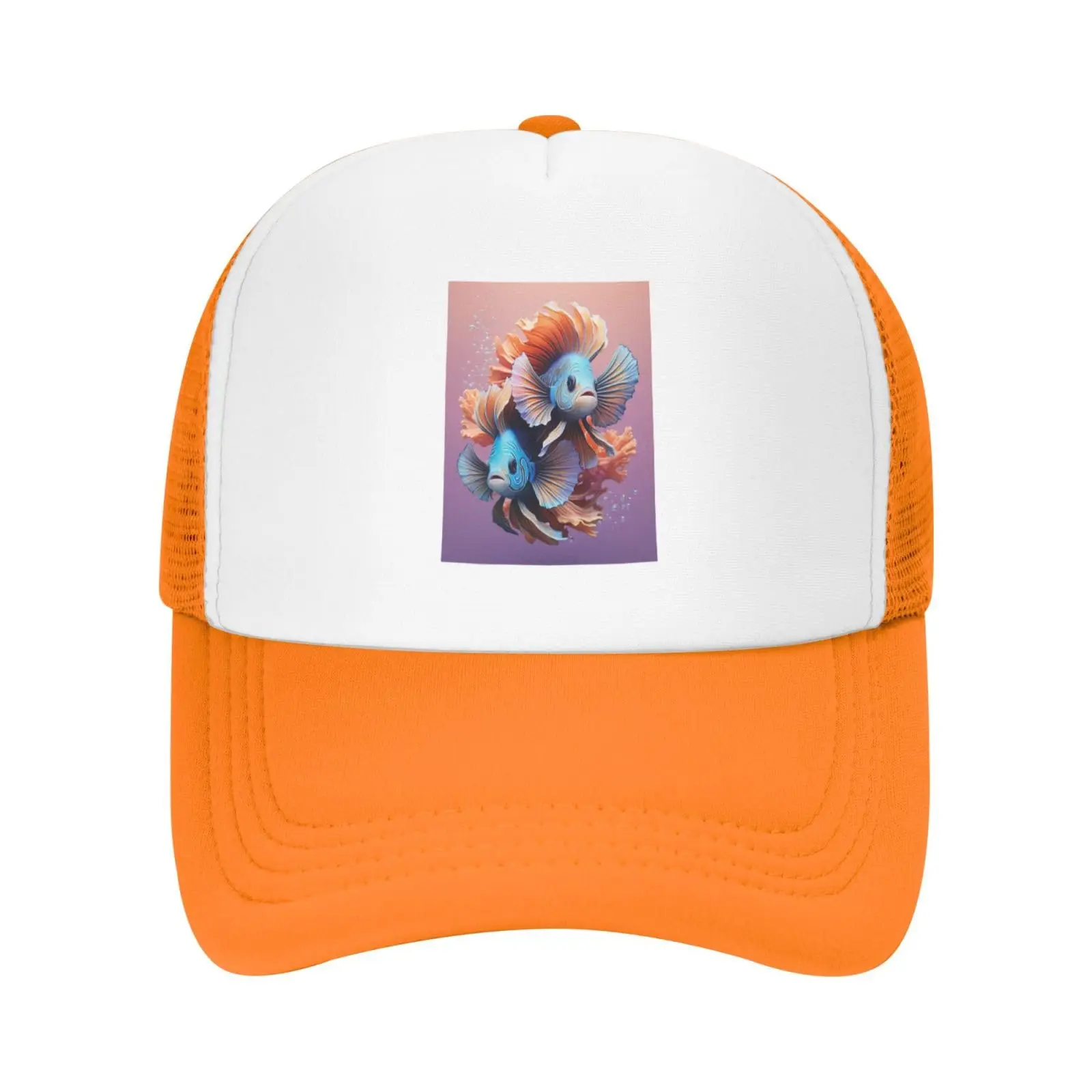 Ocean Fish Printed Mesh Baseball Cap Breathable Sun Protection Hat Adjustable Cap Comfortable Summer Outdoor Sun Hat For Daily
Ocean Fish Printed Mesh Baseball Cap Breathable Sun Protection Hat Adjustable Cap Comfortable Summer Outdoor Sun Hat For Daily