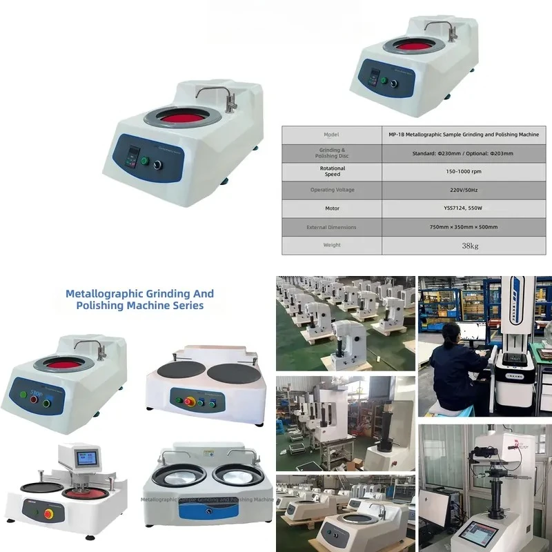 for Metallographic Sample Grinding and Polishing Machine Single Disc Variable Speed Grinder Polisher
for Metallographic Sample Grinding and Polishing Machine Single Disc Variable Speed Grinder Polisher