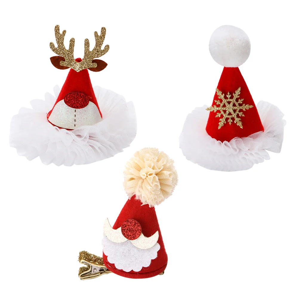 3Pcs Santa Hat Hair Clips Red Glitter Sequins Alligator Clip Christmas Party Hairpins Accessories Girls Santa Hat Hair Clips
3Pcs Santa Hat Hair Clips Red Glitter Sequins Alligator Clip Christmas Party Hairpins Accessories Girls Santa Hat Hair Clips