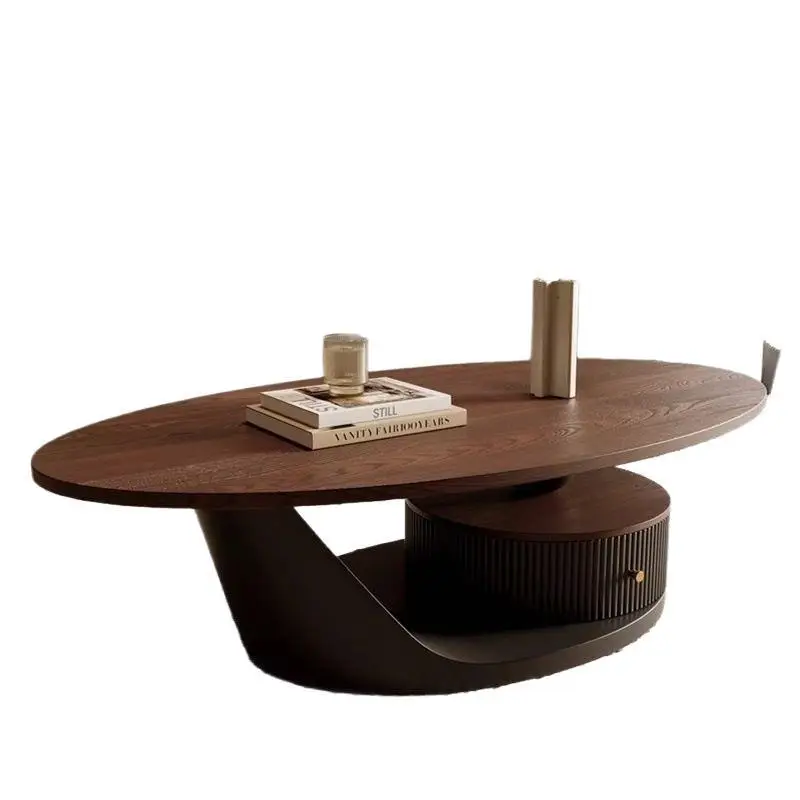 Medieval solid wood coffee table light luxury modern simple home living room tea table 
Medieval solid wood coffee table light luxury modern simple home living room tea table