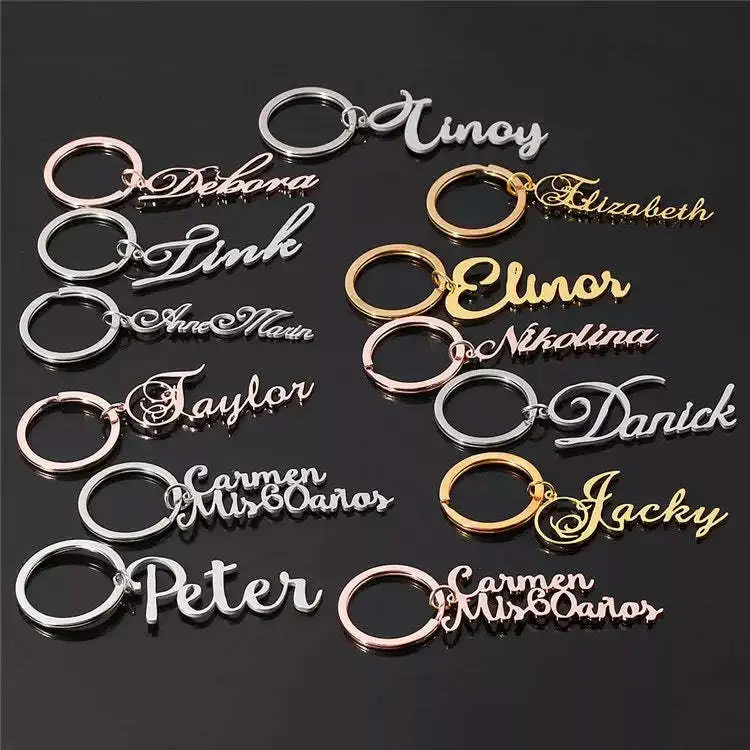 Personalized Customized Name Keychain High Quality Stainless Steel Art Fonts Name Pendant A Birthday Gift for My Boyfriend
Personalized Customized Name Keychain High Quality Stainless Steel Art Fonts Name Pendant A Birthday Gift for My Boyfriend