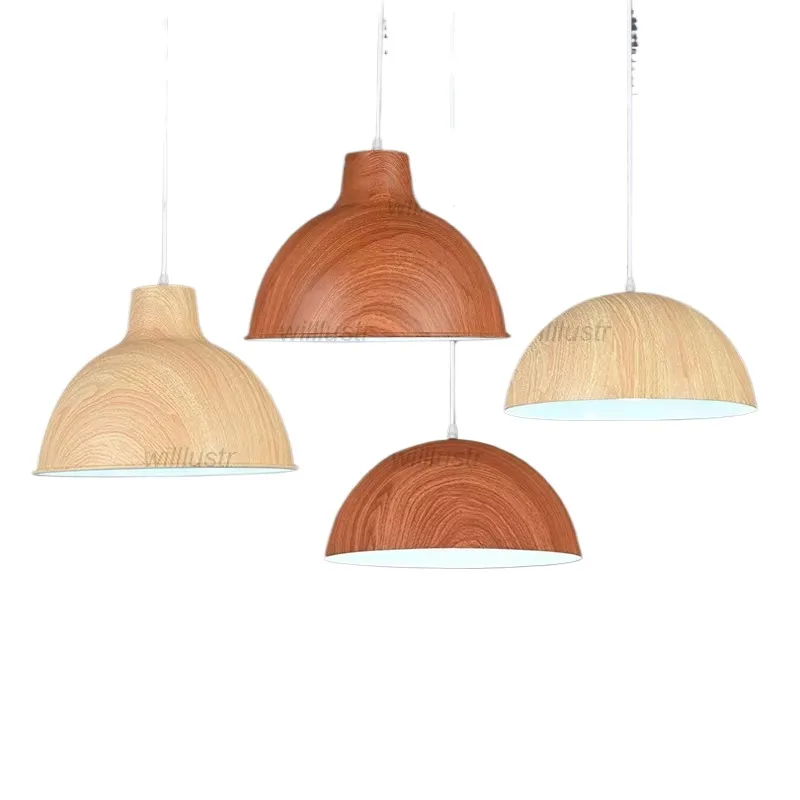 Aluminum Pendant Lamp Wood Grain Metal Suspension Light Hotel Cafe Bar Dining Room Bedside Semicircle Hanging Ceiling Chandelier
Aluminum Pendant Lamp Wood Grain Metal Suspension Light Hotel Cafe Bar Dining Room Bedside Semicircle Hanging Ceiling Chandelier