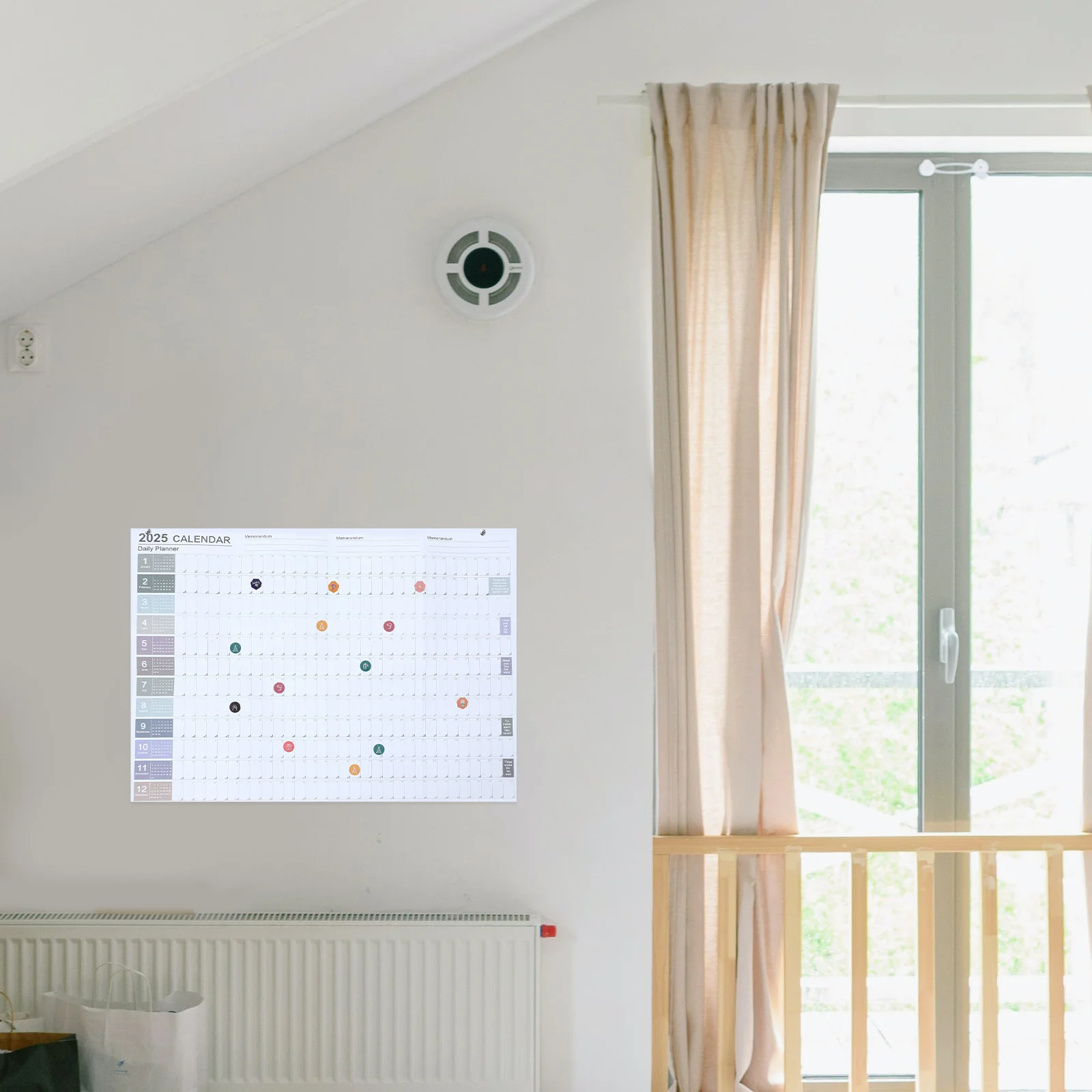 Creative Wall Calendar Annual Schedule Daily Planning Adornment Office Month Table
Creative Wall Calendar Annual Schedule Daily Planning Adornment Office Month Table